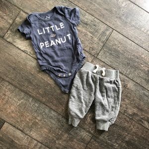 Sweatpants and onesie set
